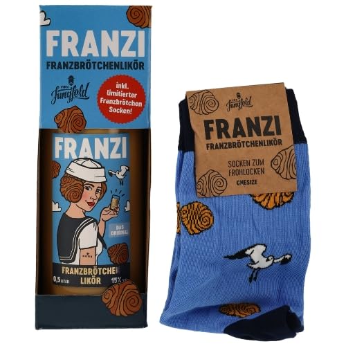 Likör FRANZI Franzbrötchen 15% Vol. Socken Edition Likör FRANZI Franzbrötchen 15% Vol. Socken Edition von Generisch