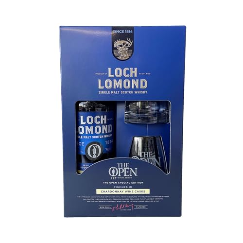 Loch Lomond The Open Special Edition 2024 - Geschenkset mit 2 Gläsern - Single Malt Whisky (1x0,7l) von Generisch