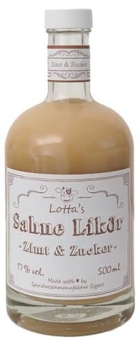 Lotta's Sahne Likör Zimt und Zucker | 500 ml. Flasche Lotta's Sahne Likör Zimt und Zucker | 500 ml. Flasche von Generisch