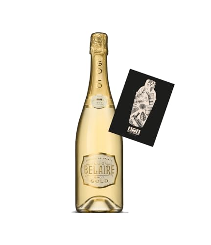 Luc Belaire Brut Gold 0,75 Liter (12,5% vol) Schaumwein aus Frankreich - [Enthält Sulfite] von Generisch