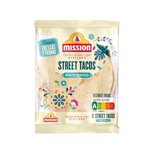MISSION Mais- und Weizentortillas MISSION STREET TACOS 8 Stück 200 g Packung mit 4 MISSION Mais- und Weizentortillas MISSION STREET TACOS 8 Stück 200 g Packung mit 4 von Generisch