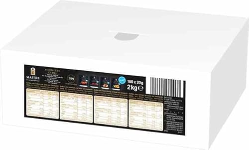 Maitre Konfitüre Extra Light kleine Portionen 4-fach sortiert 100 x 25g | Diät Marmelade in Portionspackungen für Gastro | Erdbeer, Kirsche, Pfirsich-Maracuja, Aprikose | Gastronomie, Hotels, Imbiss Maitre Konfitüre Extra Light kleine Portionen 4-fach sortiert 100 x 25g | Diät Marmelade in Portionspackungen für Gastro | Erdbeer, Kirsche, Pfirsich-Maracuja, Aprikose | Gastronomie, Hotels, Imbiss von Generisch