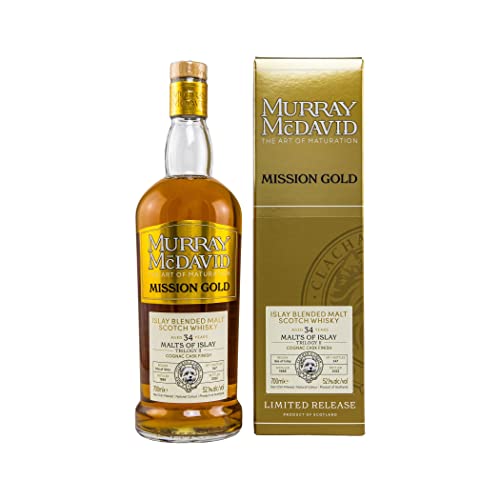 Malts of Islay 1988/2022-34 Jahre– Trilogy II – Mission Gold - Murray McDavid Islay Blended Malt Scotch Whisky von Generisch