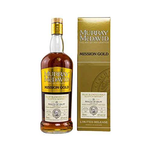Malts of Islay 2001/2022-21 Jahre - Trilogy III - Mission Gold - Murray McDavid Islay Blended Malt Scotch Whisky rn Malts of Islay 2001/2022-21 Jahre - Trilogy III - Mission Gold - Murray McDavid Islay Blended Malt Scotch Whisky rn von Generisch