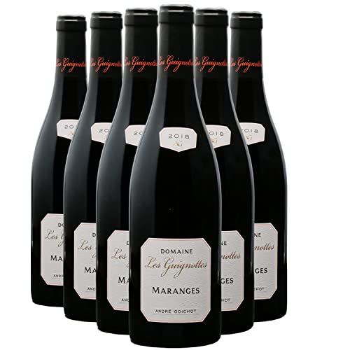 Maranges Domaine Les Guignottes Rotwein 2018 - Maison A. Goichot - g.U. - Burgund Frankreich - Rebsorte Pinot Noir - 6x75cl von Generisch