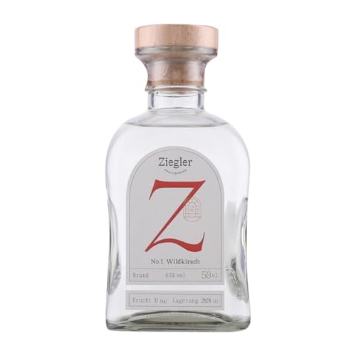 Marc Edelbrände Ziegler Nº 1 Wildkirsch Medium Flasche 50 cl Marc Edelbrände Ziegler Nº 1 Wildkirsch Medium Flasche 50 cl von Generisch