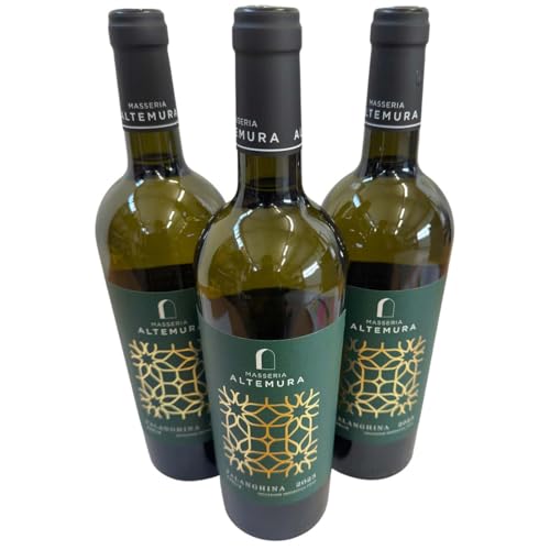 Masseria Altemura, Falanghina Puglia IGT 2023, Weißwein aus Italien, 750 ml, 3er-Set Masseria Altemura, Falanghina Puglia IGT 2023, Weißwein aus Italien, 750 ml, 3er-Set von Generisch