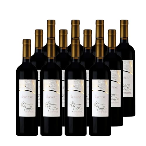 Méditerranée Baou Tailla Rotwein 2021 - Les Vignerons de Mistral - Rebsorte Marselan, Cabernet Sauvignon, Caladoc - 12x75cl von Generisch