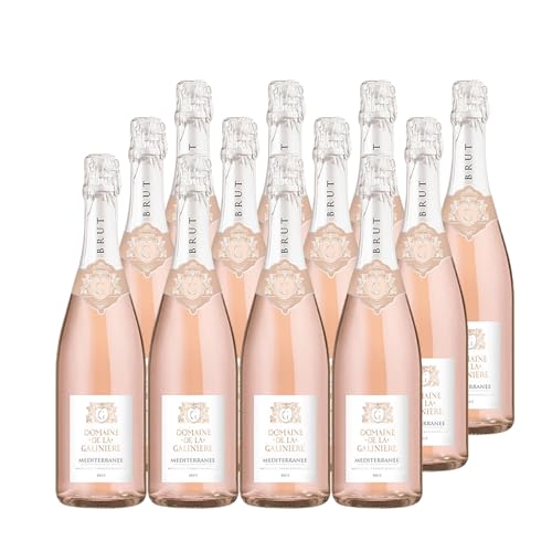 Méditerranée Pétillant Brut Roséwein - Bio - Château La Galinière - Rebsorte Grenache, Rolle, Syrah - 12x75cl Méditerranée Pétillant Brut Roséwein - Bio - Château La Galinière - Rebsorte Grenache, Rolle, Syrah - 12x75cl von Generisch