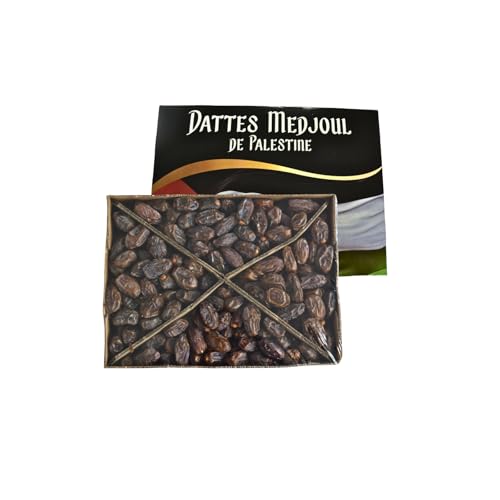 Medium Medjool Datteln 5kg aus Palästina – 2.Klasse Medjoul Datteln – Königsdatteln aus frischer Ernte – Einzigartiger Karamell-Geschmack – 100% Natürlich – Ohne Zusatzstoffe – Vegan Medium Medjool Datteln 5kg aus Palästina – 2.Klasse Medjoul Datteln – Königsdatteln aus frischer Ernte – Einzigartiger Karamell-Geschmack – 100% Natürlich – Ohne Zusatzstoffe – Vegan von Generisch