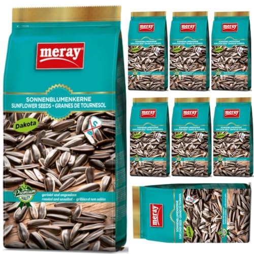 Meray Sonnenblumenkerne Dakota ungesalzen 250 gramm x 8 Stück mit Pufai Grocery Meray Sonnenblumenkerne Dakota ungesalzen 250 gramm x 8 Stück mit Pufai Grocery von Generisch