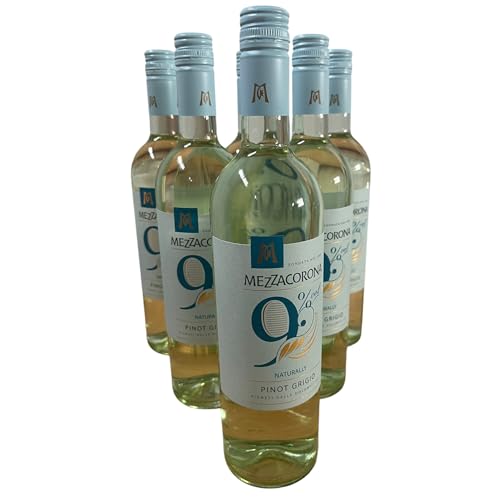 Mezzacorona, Nove Pinot Grigio Vigneti delle Dolomiti IGT 2024, Alkoholreduzierter Weißwein aus Italien, 750 ml, 6er-Set Mezzacorona, Nove Pinot Grigio Vigneti delle Dolomiti IGT 2024, Alkoholreduzierter Weißwein aus Italien, 750 ml, 6er-Set von Generisch