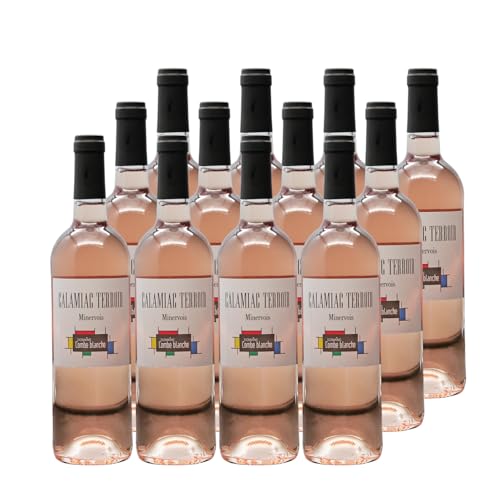 Minervois Calamiac Terroir Roséwein 2023 - Bio - Domaine Combe Blanche - g.U. - Languedoc - Roussillon Frankreich - Rebsorte Grenache, Cinsault - 12x75cl Minervois Calamiac Terroir Roséwein 2023 - Bio - Domaine Combe Blanche - g.U. - Languedoc - Roussillon Frankreich - Rebsorte Grenache, Cinsault - 12x75cl von Generisch