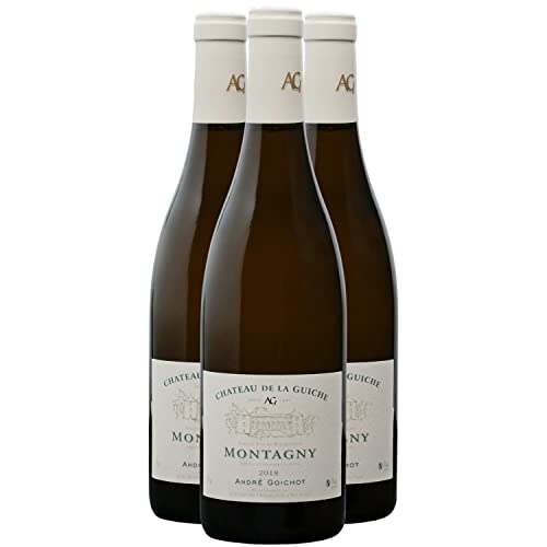 Montagny Château de la Guiche Weißwein 2018 - Maison A. Goichot - g.U. - Burgund Frankreich - Rebsorte Chardonnay - 3x75cl von Generisch