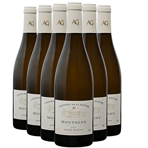 Montagny Château de la Guiche Weißwein 2019 - Maison A. Goichot - g.U. - Burgund Frankreich - Rebsorte Chardonnay - 6x75cl von Generisch