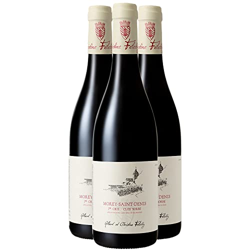 Morey-Saint-Denis 1er Cru Clos Sorbè Rotwein 2018 - Domaine Gilbert et Christine Felettig - g.U. - Burgund Frankreich - Rebsorte Pinot Noir - 3x75cl von Generisch