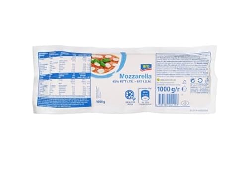 Mozzarella 45% Fett i. Tr. - 1 kg aro von Generisch