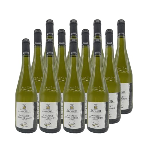 Muscadet Sèvre et Maine sur lie Noë "Les trois terroirs" Weißwein 2023 - Vignoble Drouard - g.U. - Loiretal Frankreich - Rebsorte Melon de Bourgogne - 12x75cl Muscadet Sèvre et Maine sur lie Noë "Les trois terroirs" Weißwein 2023 - Vignoble Drouard - g.U. - Loiretal Frankreich - Rebsorte Melon de Bourgogne - 12x75cl von Generisch