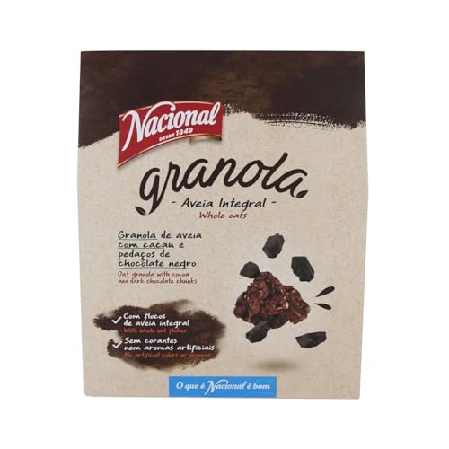 NACIONAL Vollkorn-Hafergranola mit Schokolade 300 g. 3er Pack von Generisch