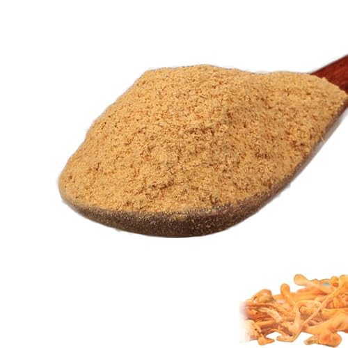 Natürlicher Bio Kräutertee Aus Chinesischem Cordyceps-Pollen Wohltuender Und Nährender Tee Zum Aufbrühen Beruhigender Zusatz Frei Von Dufttee Chinesischer Früchtetee (100g) von Generisch