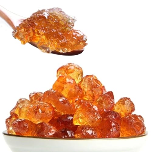 Natürliches Pfirsichgummi Und Chinesisches Bio Pfirsichharz-Kräutertee Original Natürlicher Kräutertee Grünes Bio Lebensmittel Ohne Zusatzstoffe Intensiver Geschmeidige Textur (250g) von Generisch