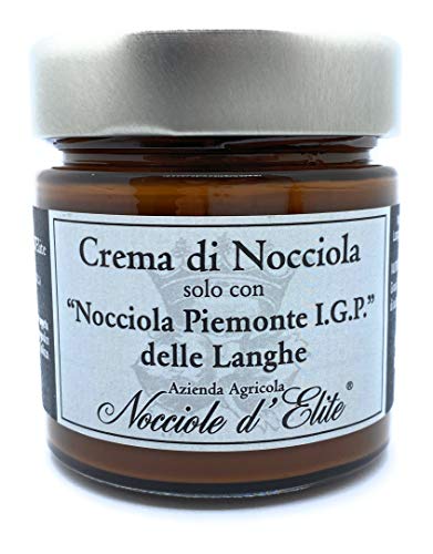 Nougatcreme, Haselnussnougatcreme aus Piemont Haselnüssen 250 g mit 58% Haselnüsse Crema di Nocciola von Nocciole d´Elite von Generisch