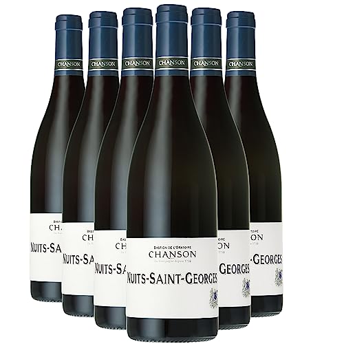 Nuits-Saint-Georges Rotwein 2018 - Chanson - g.U. - Burgund Frankreich - Rebsorte Pinot Noir - 6x75cl von Generisch
