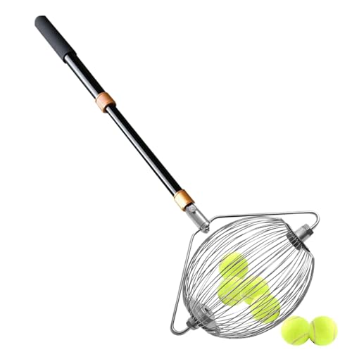 Nusssammler-Werkzeug – Nusssammlerrolle | Verstellbarer Pekannusspflücker oben, rollender Ballpflücker mit Griff für Golfbälle, Edelstahl-Ballpflücker, Walnusspflücker Nusssammler-Werkzeug – Nusssammlerrolle | Verstellbarer Pekannusspflücker oben, rollender Ballpflücker mit Griff für Golfbälle, Edelstahl-Ballpflücker, Walnusspflücker von Generisch