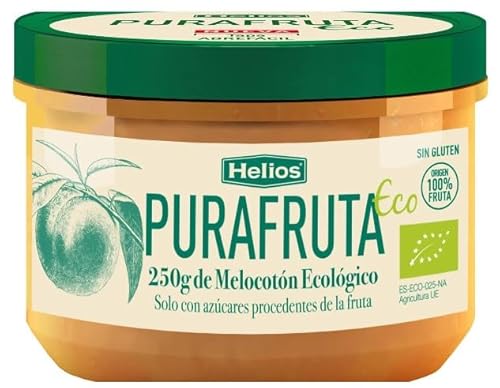 Ökologisches Pfirsichpüree, mit Zucker aus der Frucht PURAFRUTA 250 g. 4er-Pack. Ökologisches Pfirsichpüree, mit Zucker aus der Frucht PURAFRUTA 250 g. 4er-Pack. von Generisch