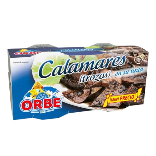 ORBE Tintenfischstücke in eigener Tinte 51 g. 6er-Packung von Generisch