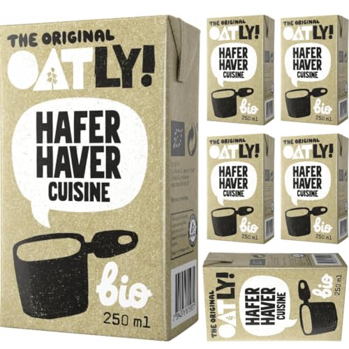 Oatly Hafer Cuisine 250 milliliter x 6 STÜCK mit Pufai Oatly Hafer Cuisine 250 milliliter x 6 STÜCK mit Pufai von Generisch