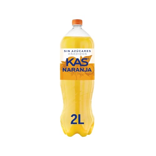 Orangenlimonade ohne Zuckerzusatz spanische 2 l, 2er Pack von Generisch