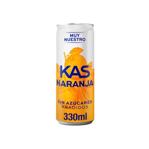Orangenlimonade ohne Zuckerzusatz spanische Dose 33 cl. 12er Pack von Generisch