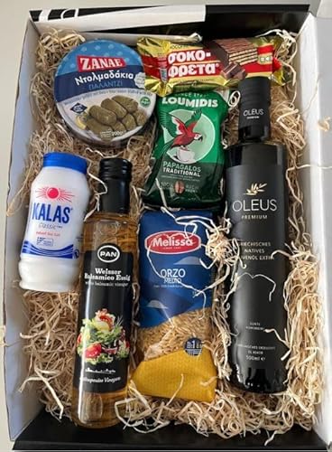 Orea-Feinkost, Delight Box - Geschenk Box mit griechischen Präsenten + Grußkarte Orea-Feinkost, Delight Box - Geschenk Box mit griechischen Präsenten + Grußkarte von Generisch