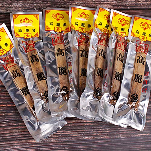 Original Chinesischer Bio Kräutertee Aus Der 6 Jahre Alten Redseng Wurzel Vegan Koffeinfrei Duftender Grüner Tee Ohne Zusatzstoffe Nahrhafter Tee Intensiver Geschmack Blumentee (2pcs) von Generisch