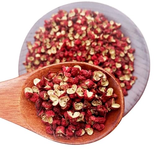 Original Natürlicher Chinesischer Sichuan Kräutertee Hanyuan Rotpfeffer Kräutertee Grüner Bio Tee Ohne Zusatzstoffe Duftender Tee Intensiv Würziger Geschmack Mildes Würziges Kochgewürz (50g) von Generisch