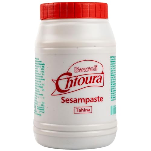 Original Tahine 800 g - Orientalische Sesam-Paste Tahini aus fein gemahlenen Sesamkörner - Tahinapaste 100% naturrein – Sesampaste Tahina für Dips und Saucen Original Tahine 800 g - Orientalische Sesam-Paste Tahini aus fein gemahlenen Sesamkörner - Tahinapaste 100% naturrein – Sesampaste Tahina für Dips und Saucen von Generisch