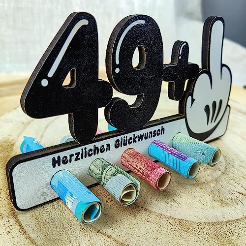 Geldgeschenke Geburtstag 50, 50. Geburtstag Geldgeschenk Holz 49+1, Geschenk 50. Geburtstag, 50 Geburtstag Männer, Lustige Geschenke für Frauen & Männer, Geburtstagskarte 50, 50 Geburtstag Deko Geldgeschenke Geburtstag 50, 50. Geburtstag Geldgeschenk Holz 49+1, Geschenk 50. Geburtstag, 50 Geburtstag Männer, Lustige Geschenke für Frauen & Männer, Geburtstagskarte 50, 50 Geburtstag Deko von Generisch
