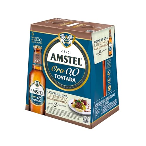 Oro Alkoholfreies Dunkles Bier 0,0% Pack mit kleinen Flaschen 6x25 cl 2er Pack Oro Alkoholfreies Dunkles Bier 0,0% Pack mit kleinen Flaschen 6x25 cl 2er Pack von Generisch