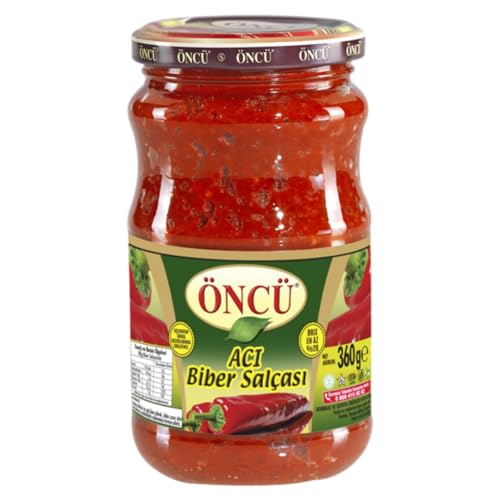 P-ONC HOT SCHARF TomatenPaprikapuree, Tomatenpüree, Tomatenpaste ACILI Domates Salçası, 360 Gramm von Generisch