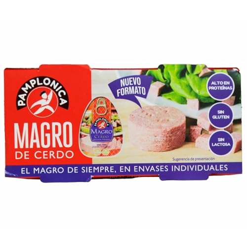 PAMPLONICA Mageres Schweinefleisch 2 x 70 g 8er Pack PAMPLONICA Mageres Schweinefleisch 2 x 70 g 8er Pack von Generisch
