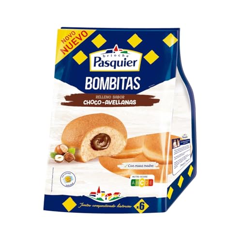 PASQUIER Bombitas Gefüllte Schokobrötchen, 6 Stk, 270 g 3er Pack PASQUIER Bombitas Gefüllte Schokobrötchen, 6 Stk, 270 g 3er Pack von Generisch
