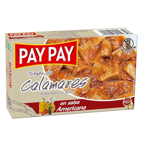PAY PAY Tintenfisch in amerikanischer Soße 115 g. 9er-Packung von Generisch