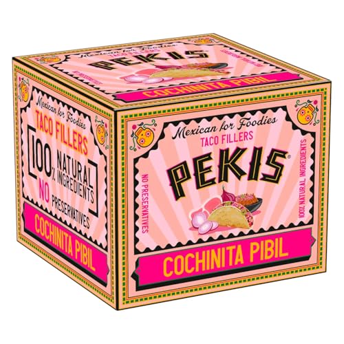 PEKIS Cochinita Pibil für Tacos PEKIS 180 g Packung mit 4 PEKIS Cochinita Pibil für Tacos PEKIS 180 g Packung mit 4 von Generisch