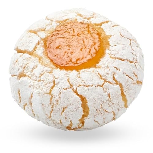 Pasticcini Siciliani, sizilianisches Mandelgebäck Orange, Paste di Mandorla, 40 g, einzelverpackt von Generisch