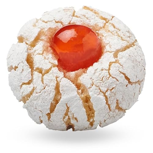 Pasticcini Siciliani, sizilianisches Mandelgebäck rote Kirsche, Paste di Mandorla, 40 g, einzelverpackt Pasticcini Siciliani, sizilianisches Mandelgebäck rote Kirsche, Paste di Mandorla, 40 g, einzelverpackt von Generisch