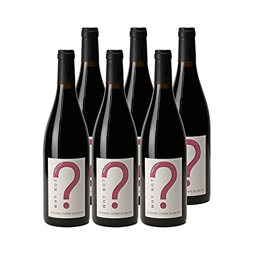 Pays d'Hérault Why Not Rotwein 2018 - Domaine Combe Blanche - g.g.A. - Languedoc - Roussillon Frankreich - Rebsorte Pinot Noir - 6x75cl von Generisch