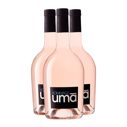 Pays d'Oc Hommage Uma Magnum Roséwein 2023 - Bio - Domaine Uma - g.g.A. - Languedoc - Roussillon Frankreich - Rebsorte Merlot, Syrah - 3x150cl Pays d'Oc Hommage Uma Magnum Roséwein 2023 - Bio - Domaine Uma - g.g.A. - Languedoc - Roussillon Frankreich - Rebsorte Merlot, Syrah - 3x150cl von Generisch