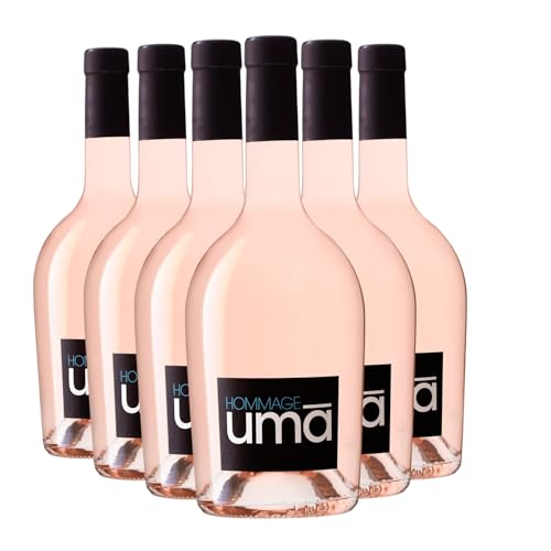 Pays d'Oc Hommage Uma Magnum Roséwein 2023 - Bio - Domaine Uma - g.g.A. - Languedoc - Roussillon Frankreich - Rebsorte Merlot, Syrah - 6x150cl Pays d'Oc Hommage Uma Magnum Roséwein 2023 - Bio - Domaine Uma - g.g.A. - Languedoc - Roussillon Frankreich - Rebsorte Merlot, Syrah - 6x150cl von Generisch