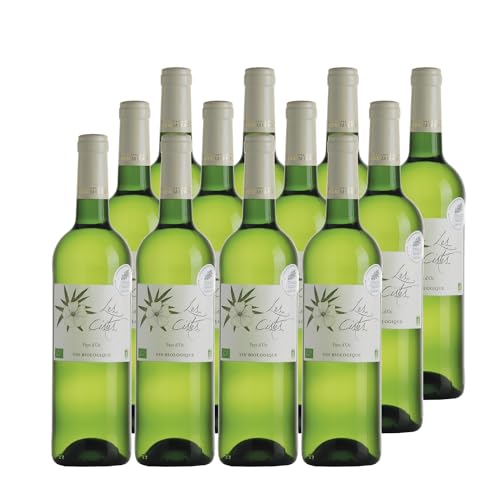 Pays d'Oc Les Cistes Weißwein 2023 - Les Vignerons du Sommiérois - g.g.A. - Languedoc - Roussillon Frankreich - Rebsorte Sauvignon Blanc, Viognier - 12x75cl von Generisch